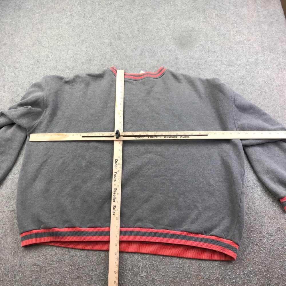 Vintage Puma Sweatshirt Mens 2XL Gray Red Spell Out Sportsunity - Picture 9 of 13